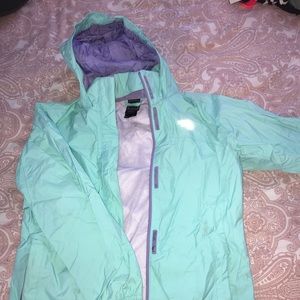 Lightly worn North Face Rain Jacket